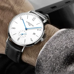 CARNIVAL Ultra Thin Men’s Luxury Waterproof Mechanical Watch