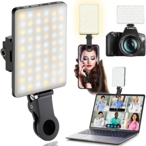 LED Portable Clip-on Selfie Light