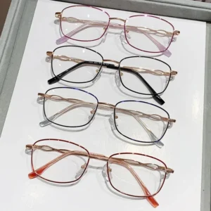 Anti-blue Light High-definition Metal Frame Reading Glasses