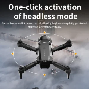 Foldable Four – Axis Drone with 360° Roll Feature