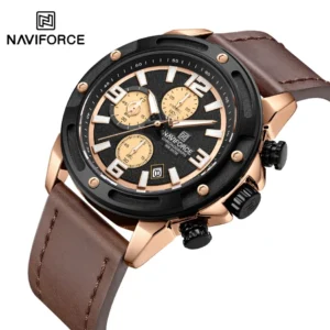 NAVIFORCE Men’s New 30M Waterproof Wristwatch