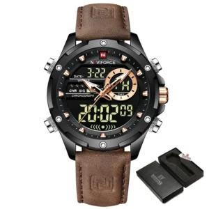 NAVIFORCE Digital Waterproof LED Wristwatch