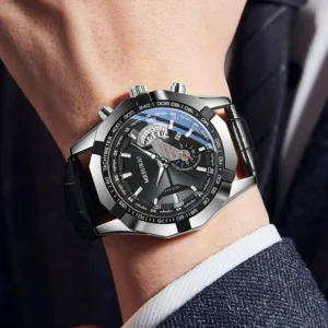 Executive Men’s Waterproof Chronograph Wrist Watch