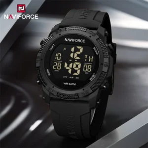 NAVIFORCE LCD Digital 3ATM Waterproof Watch
