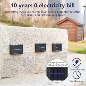 Solar Outdoor Warm Waterproof Lamp