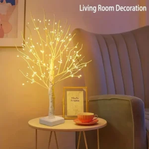 LED Birch Warm White USB/Battery Powered Tree lamp