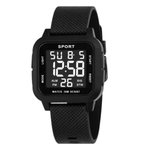 Electronic Digital Retro Style Sports Watch for Men
