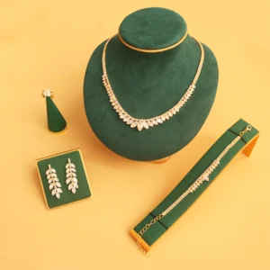 Luxury Women’s Elegant Bridal Jewelry Set