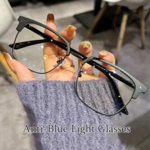 Unisex Blue Light Screen Blocking Retro Eye Glasses