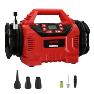 Portable 18V Battery Tire Inflator with Digital Gauge